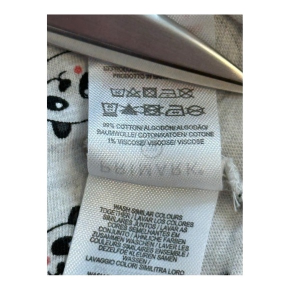 Primark Panda Print T-Shirt - Size XXL - Picture 5 of 7